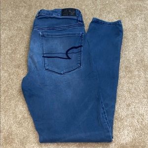 American Eagle Hi Rose Jeggings